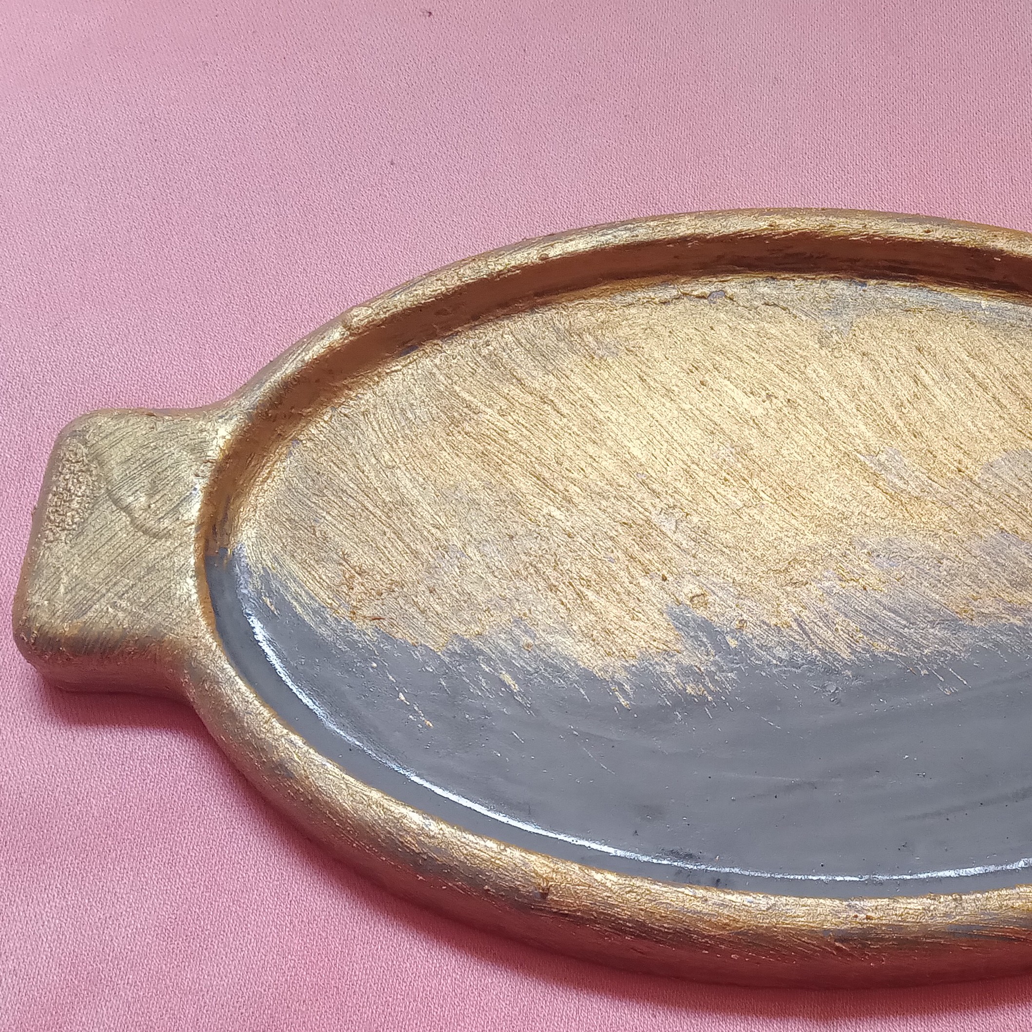 سینی دسته دار سنگ مصنوعی