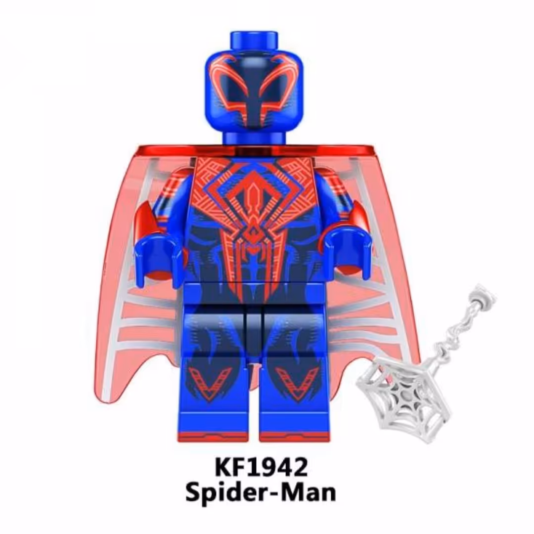 لگو اسپایدرمن 2099 (در میان دنیای عنکبوتی) همراه با شنل سخت مدل kf1942