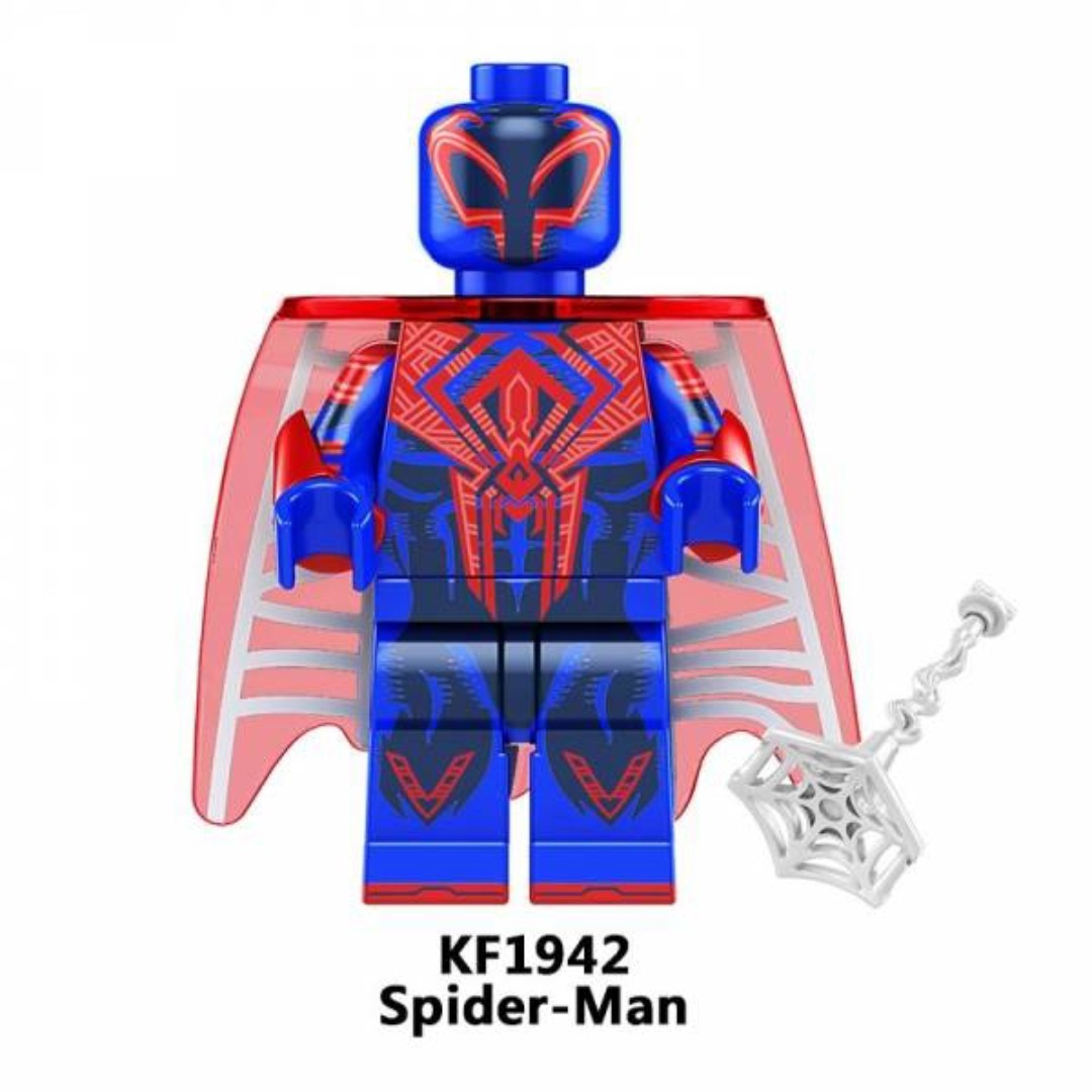 لگو اسپایدرمن 2099 (در میان دنیای عنکبوتی) همراه با شنل سخت مدل kf1942
