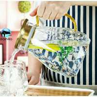 پارچ پیرکس کار وارداتی تایوان روی حرارت مستقیم شلعه گاز