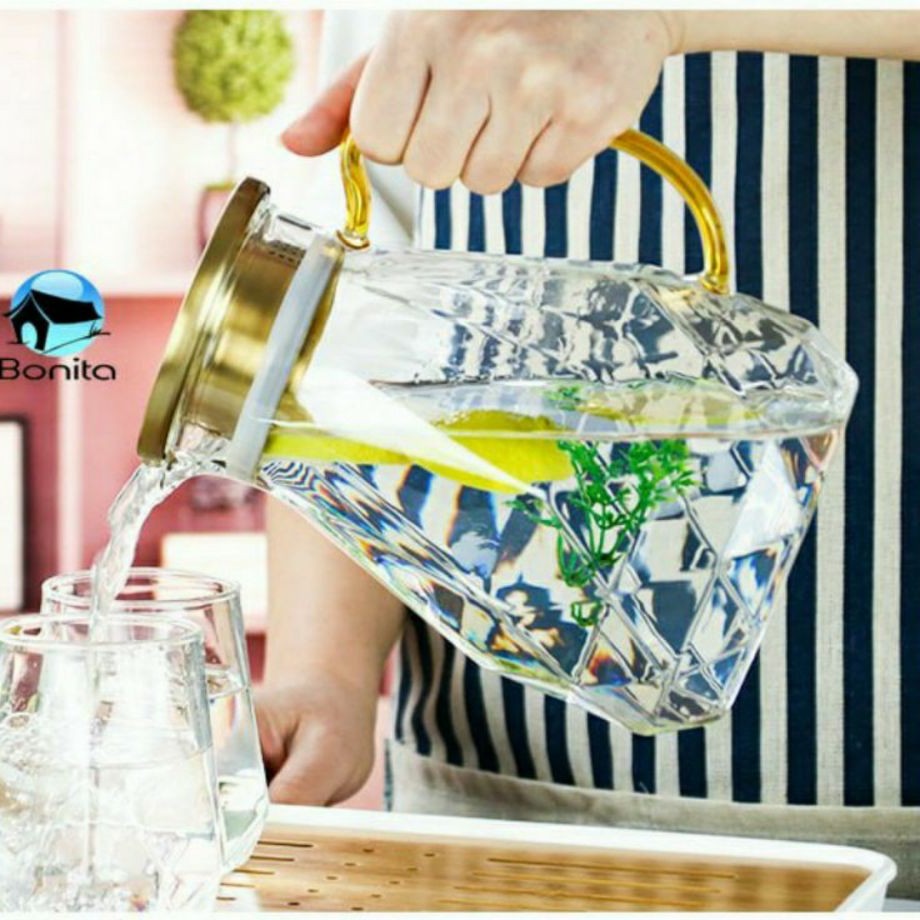 پارچ پیرکس کار وارداتی تایوان روی حرارت مستقیم شلعه گاز