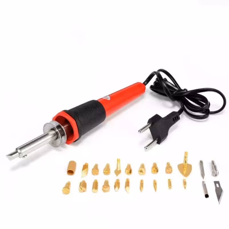 مجموعه 22 عددی هویه سوخته نگاری   چرم    مدل 520                   