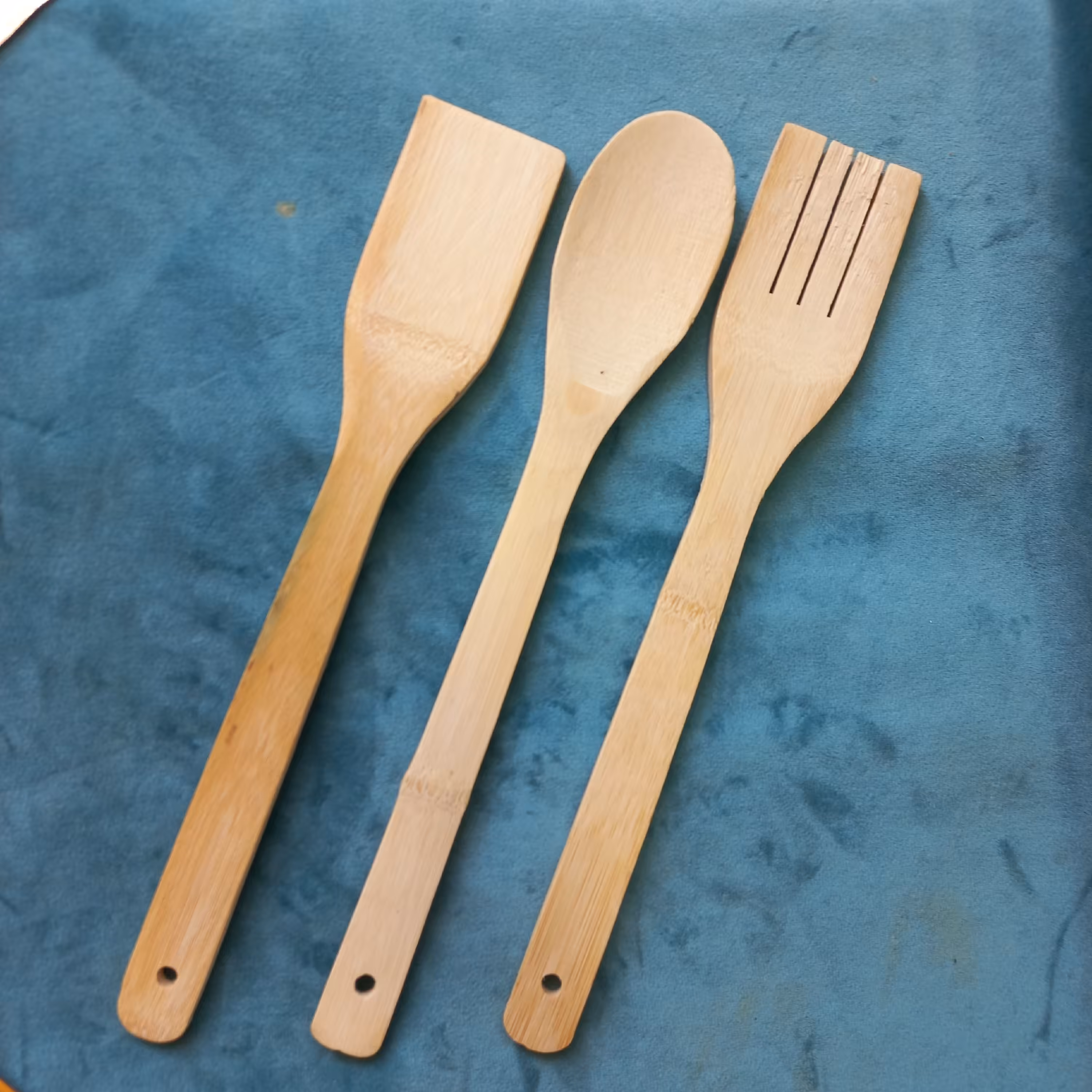 کفگیر چوبی سه تایی