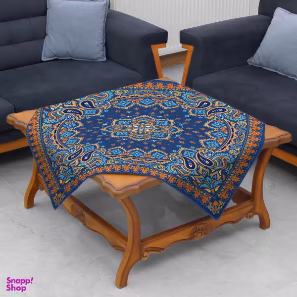 رومیزی طرح ترمه سنتی کد 9962