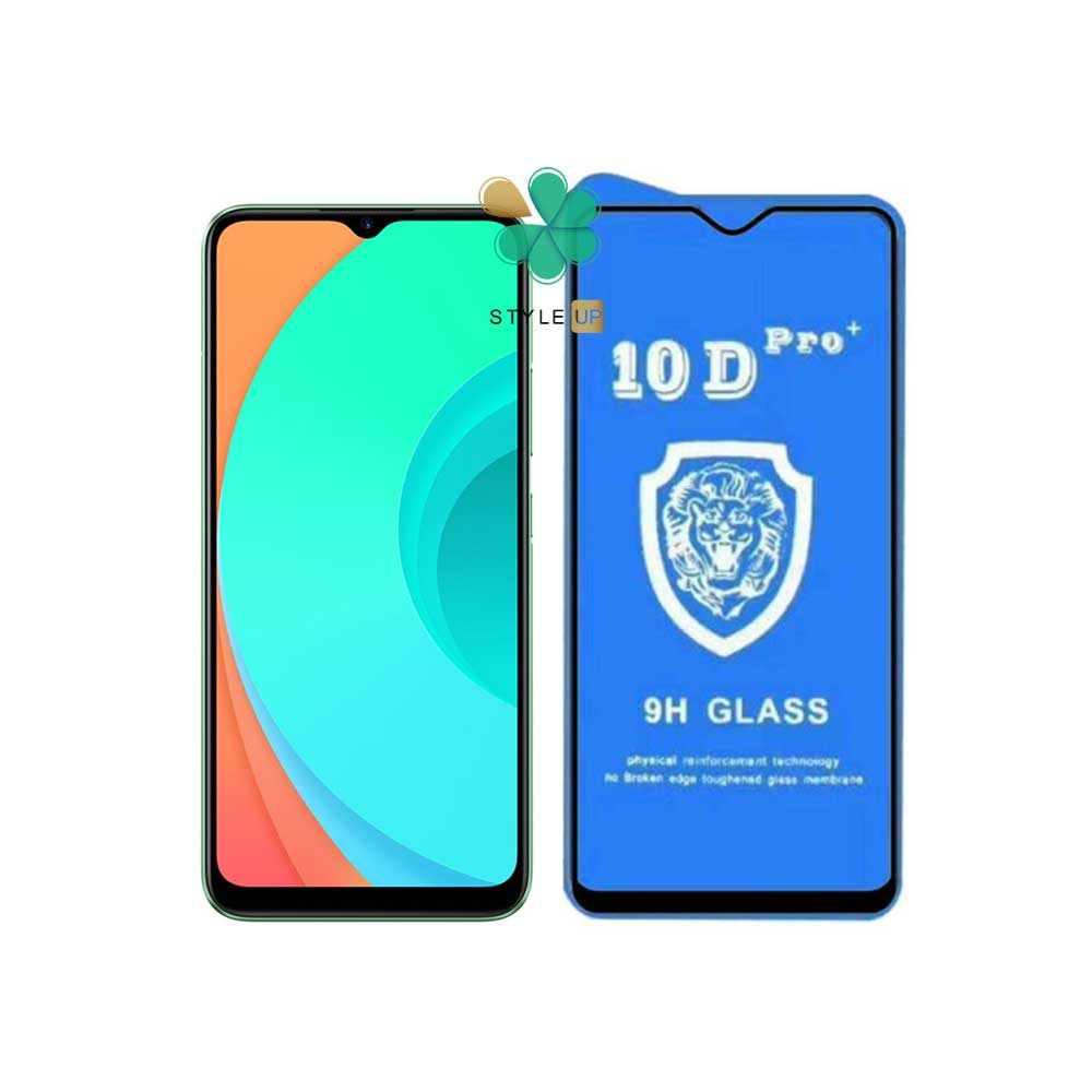 گلس تمام صفحه گوشی ریلمی Realme C11 مدل 10D Pro