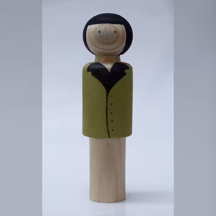 عروسک چوبی پسر کد 601