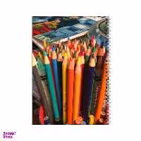 دفتر مشق 100 برگ بامبیلیپ طرح مداد رنگی و نقاشی کد 4603953