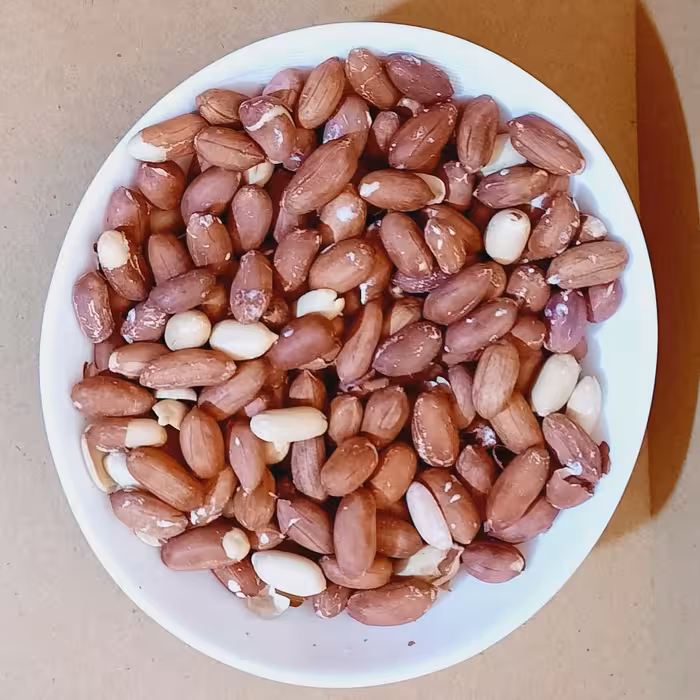 بادام زمینی بو داده آستانه یک کیلویی