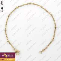 دستبند زنجیری استیل (طرح حلقه) 997