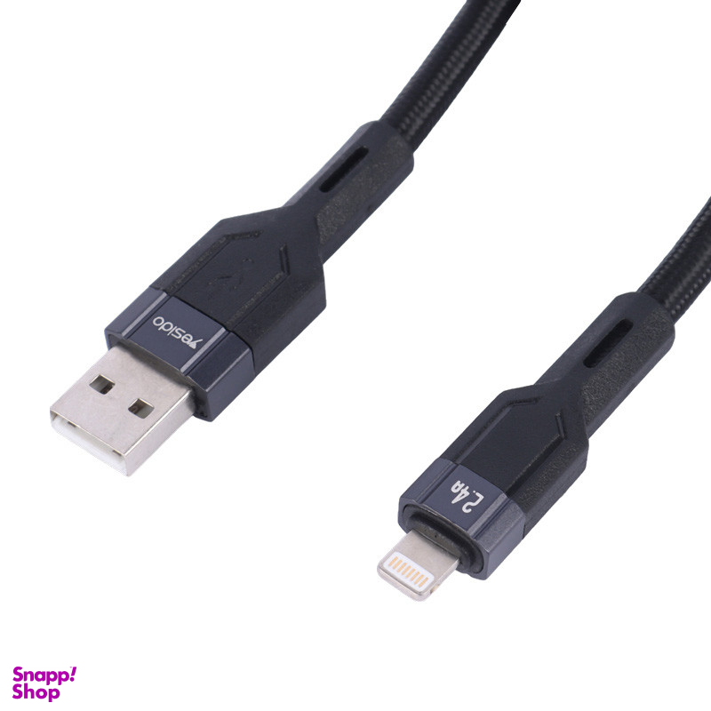 کابل دیتا USB به Lightning یسیدو مدل YESIDO CA106 طول 1.2 متر
