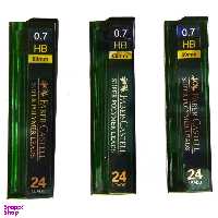 نوک مداد نوکی 0.7 میلی متری فابر کاستل (Faber-Castell) کد 11 بسته 3 عددی