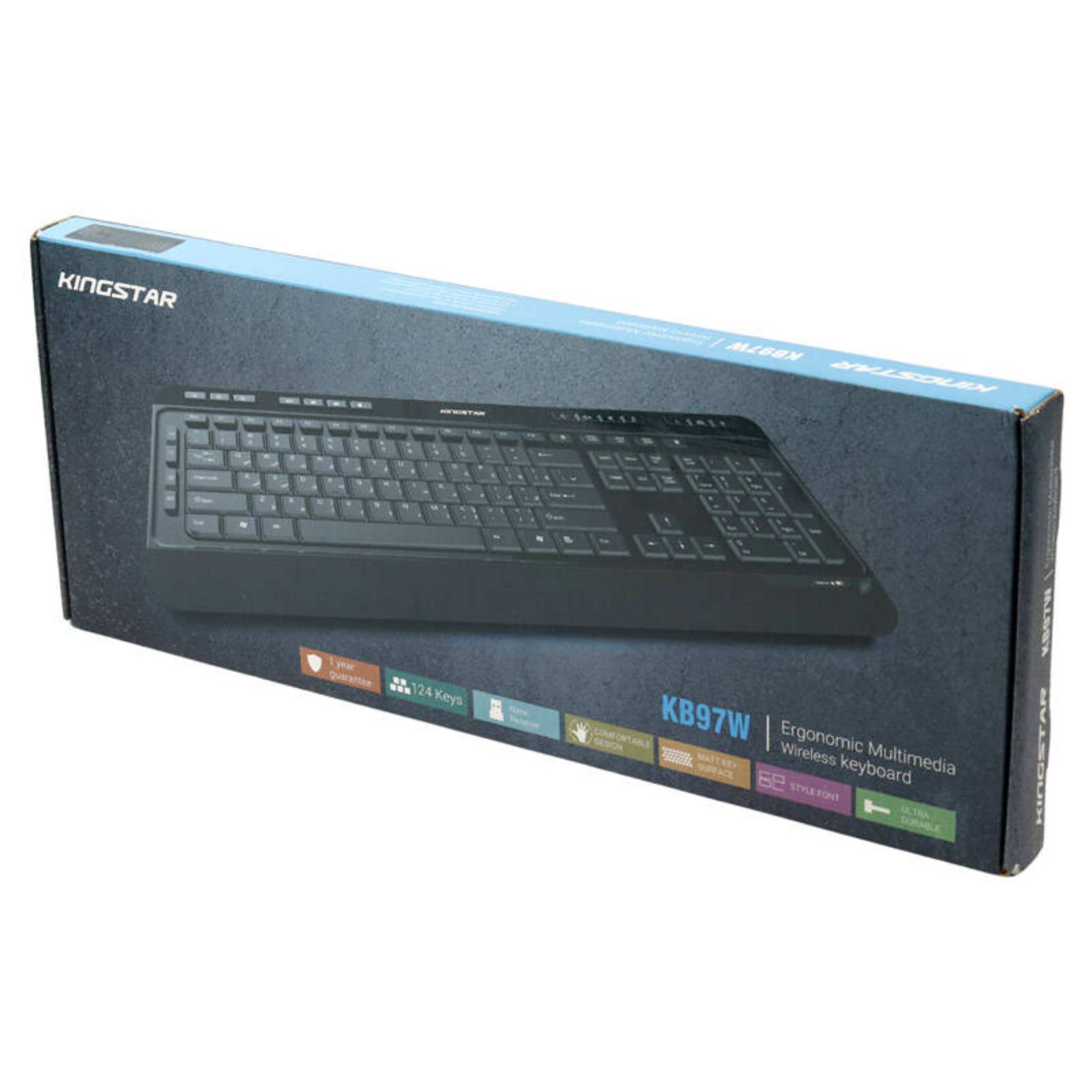 کیبورد بی سیم کینگ استار مدل KB97W