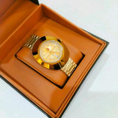 ساعت رادو باطری RADO تخم مرغی بدنه تمام سرامیک لنگر چرخون ژاپن