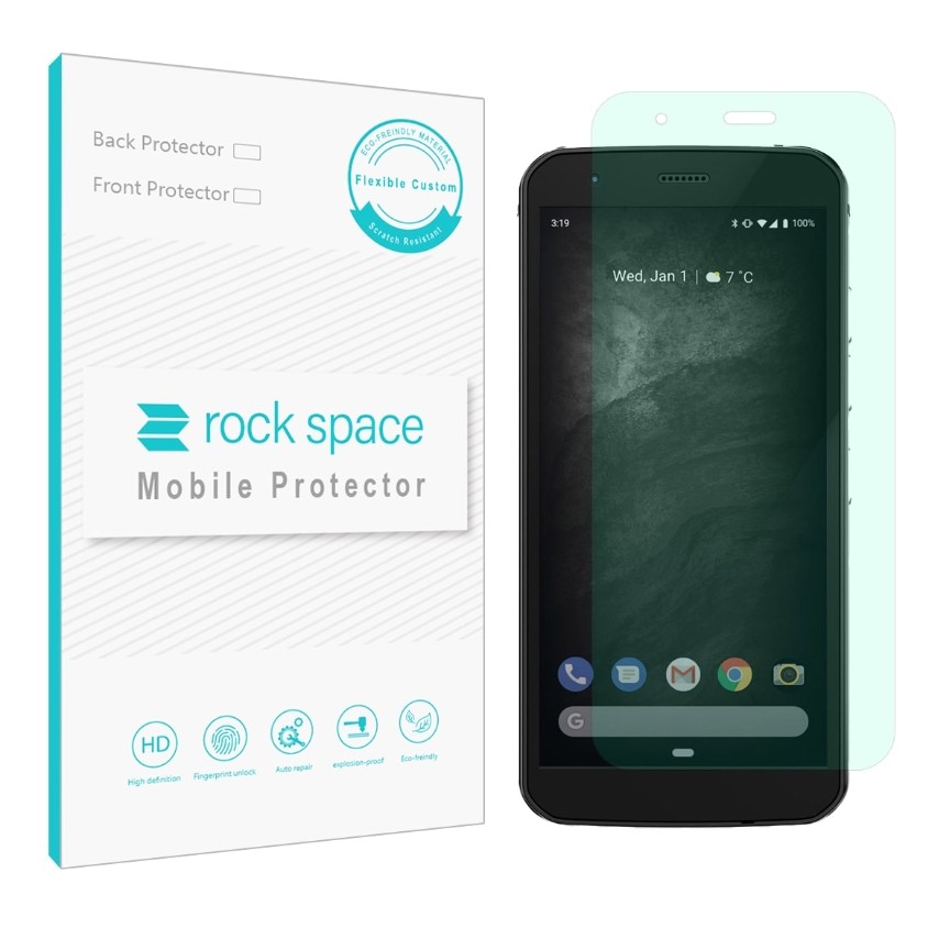 گلس کاترپیلار S52 مدل نانو هیدروژل گرین لایت برند راک اسپیس