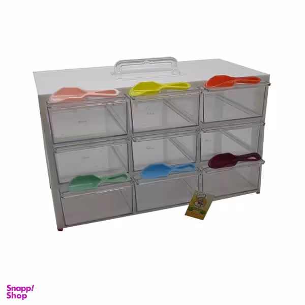 جای ادویه 9 پارچه مدل A 9