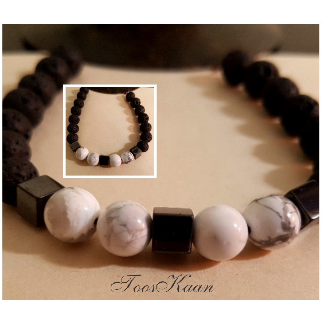 دستبند لاوا و حدید