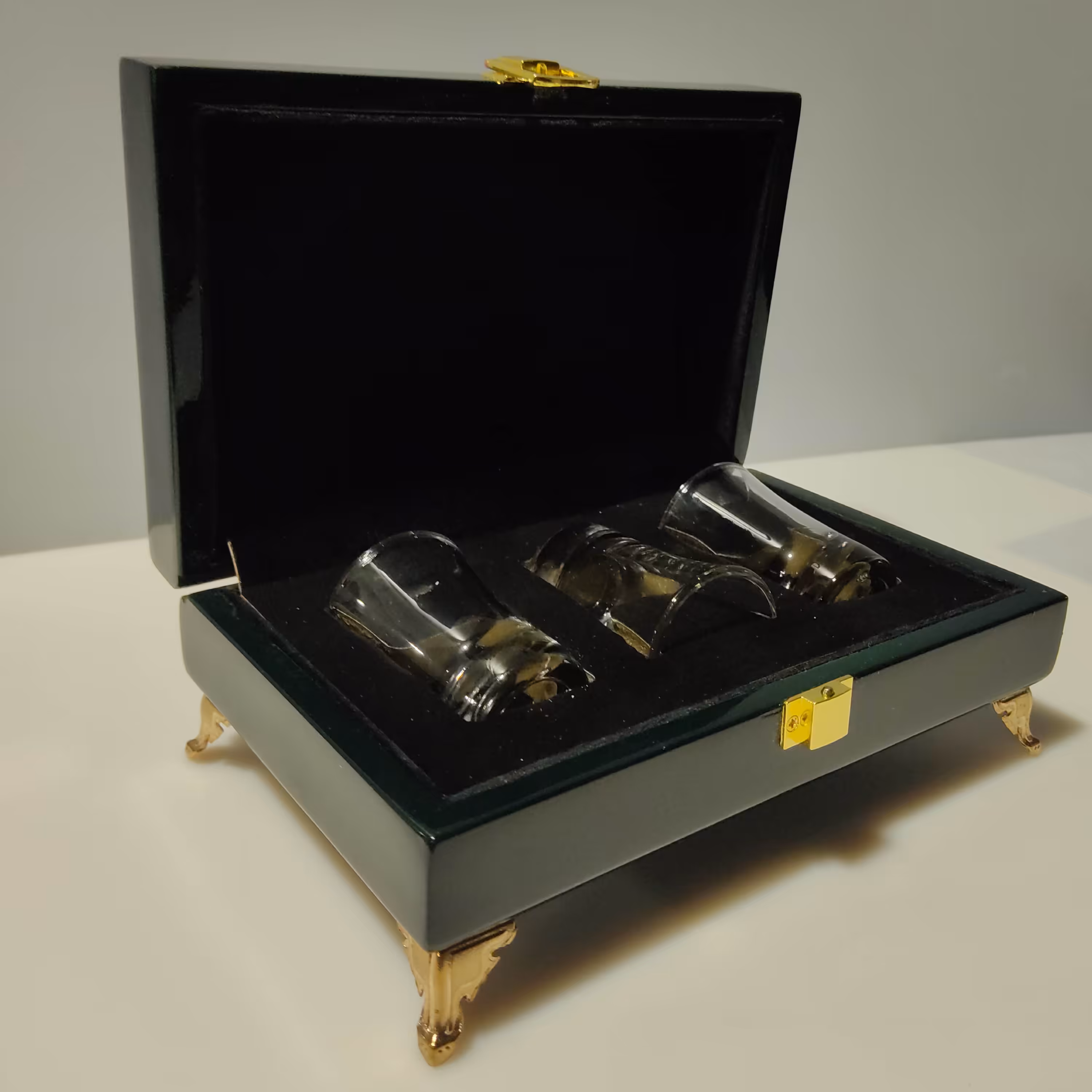 جعبه سه شات قهوه خوری لوکس