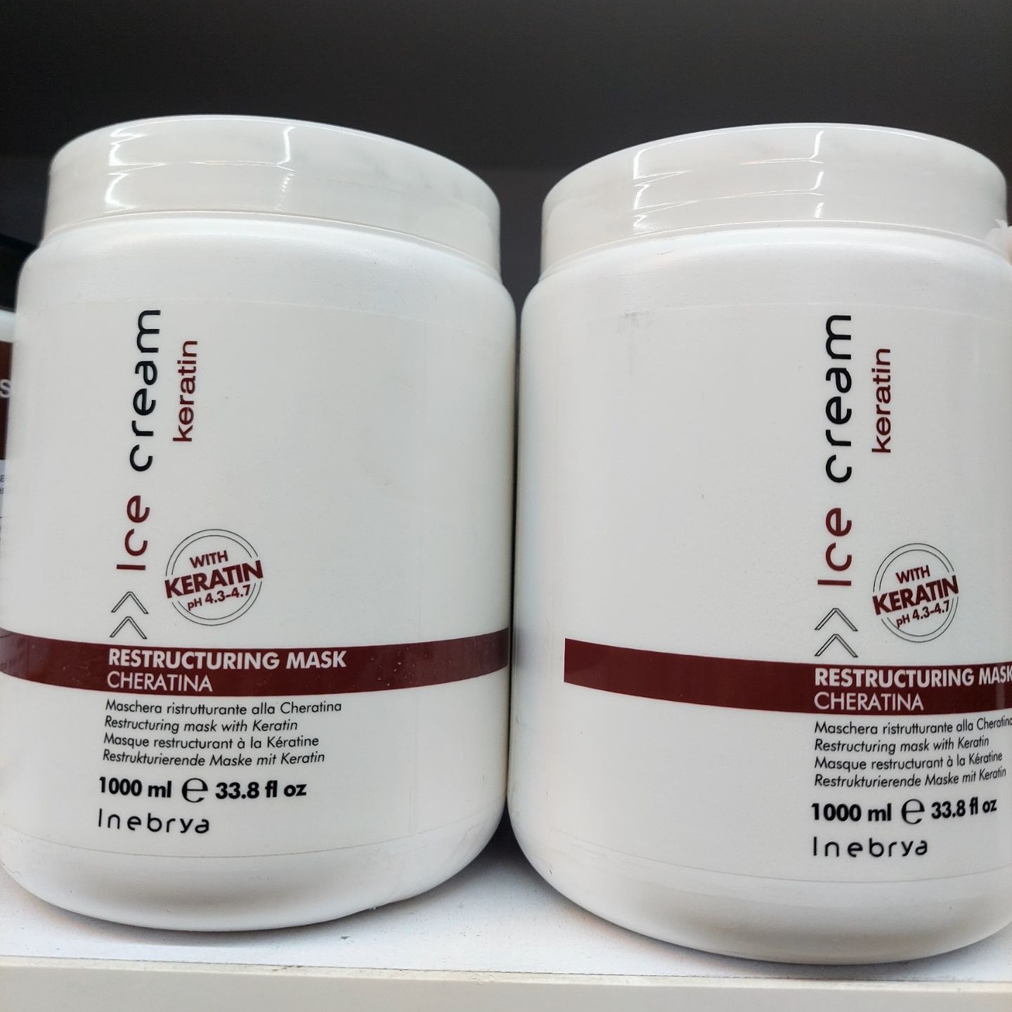 ماسک مو ice creamمدل KERATIN