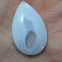 نگین زیبای سلیمانی سفید 