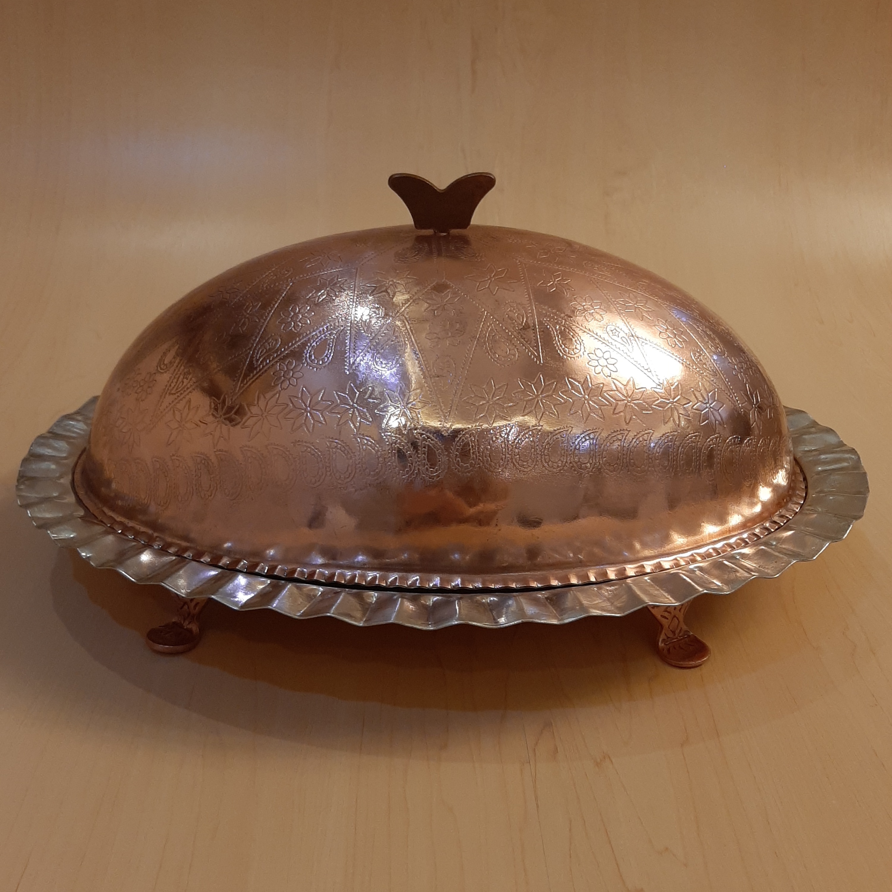 سوفله خوری مسی طرحدار طول 39