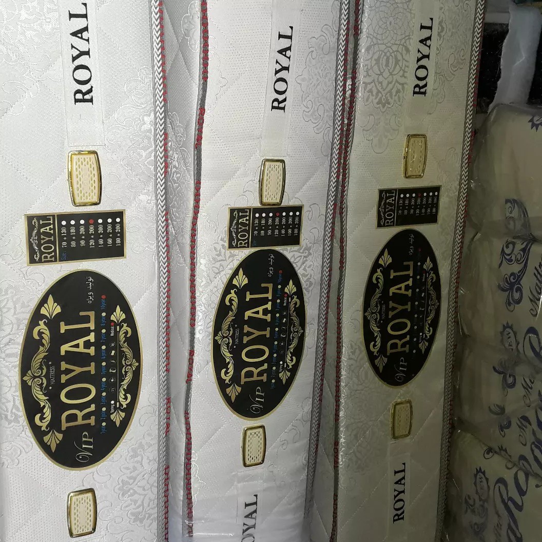 تشک دونفره 27 سانتی ریزنقش رویال