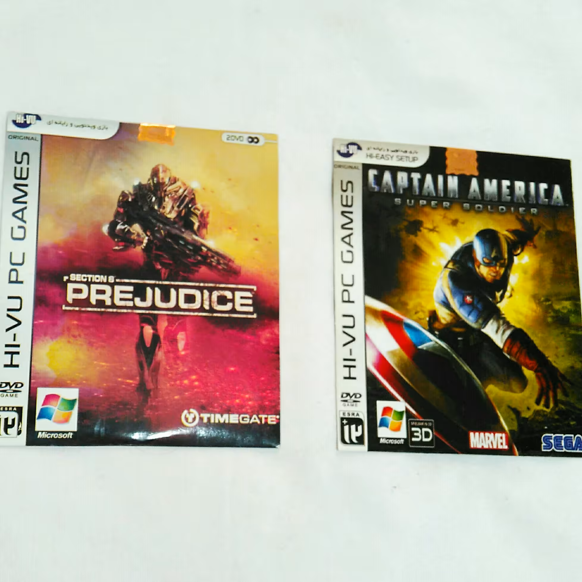 پک دو بازی کامپیوتری Section8 ، Captain America