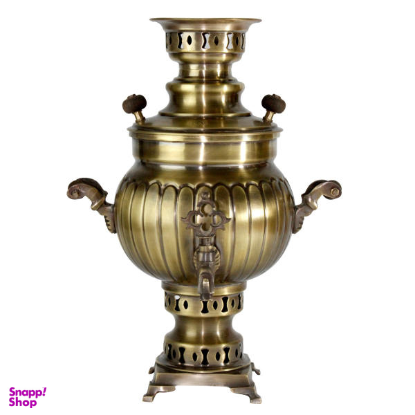 سماور زغالی کد 1000048 ظرفیت 3.5 لیتر