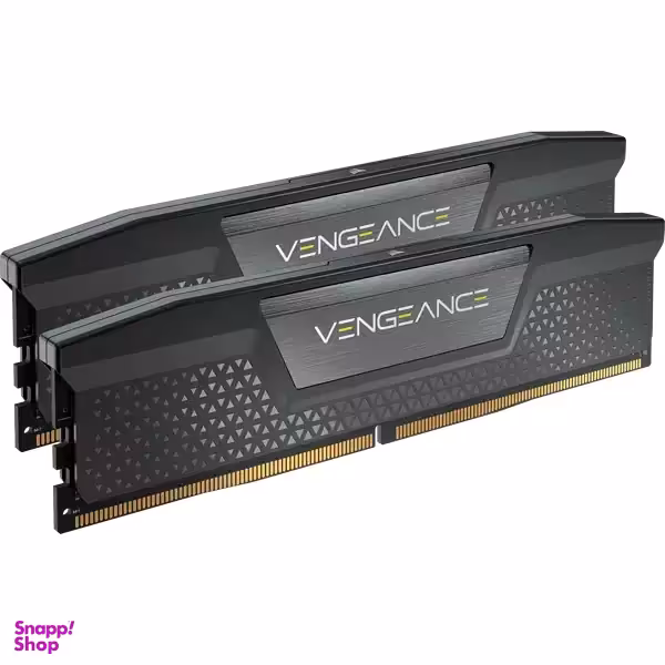 رم دسکتاپ DDR5 دو کاناله 6200 مگاهرتز CL36 کورسیر مدل VENGEANCE ظرفیت 32 گیگابایت بسته 2 عددی
