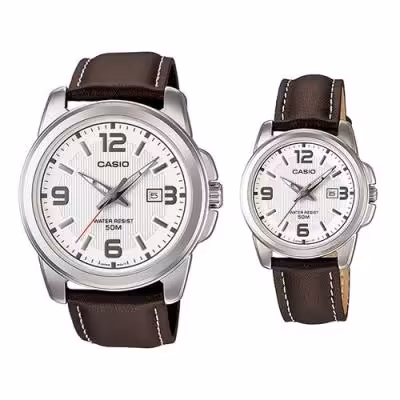 ست ساعت های مچی کاسیو 
مدل MTP-1314L-7A و LTP-1314L-7A