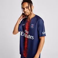 پیراهن آستین کوتاه تیم پاری سن ژرمن فصل 2018-2019 طرح اورجینال درجه یک تایلندی