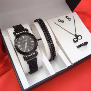 ساعت زنانه والار همراه با دستبند و نیم ست