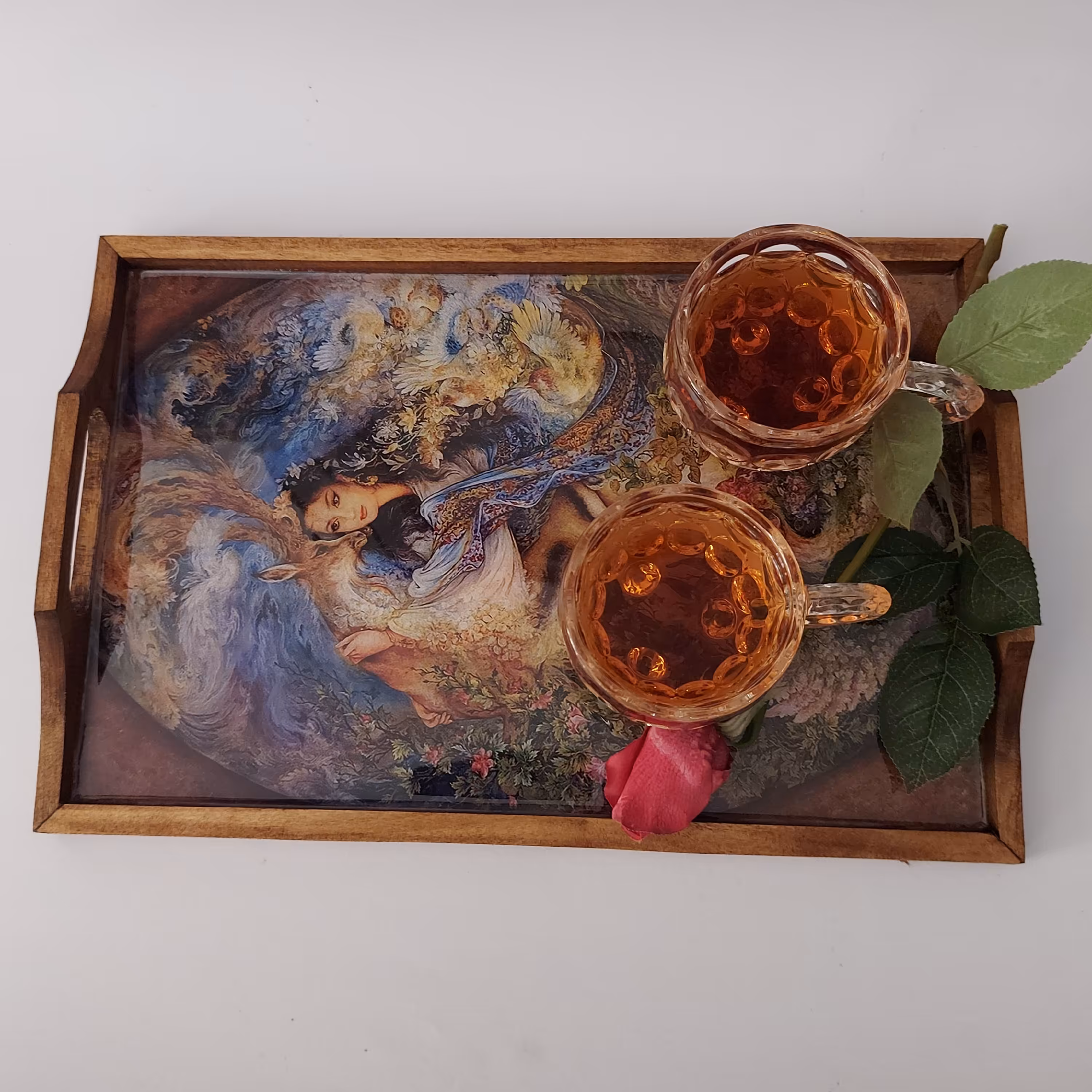 سینی پذیرای دکوپاژ