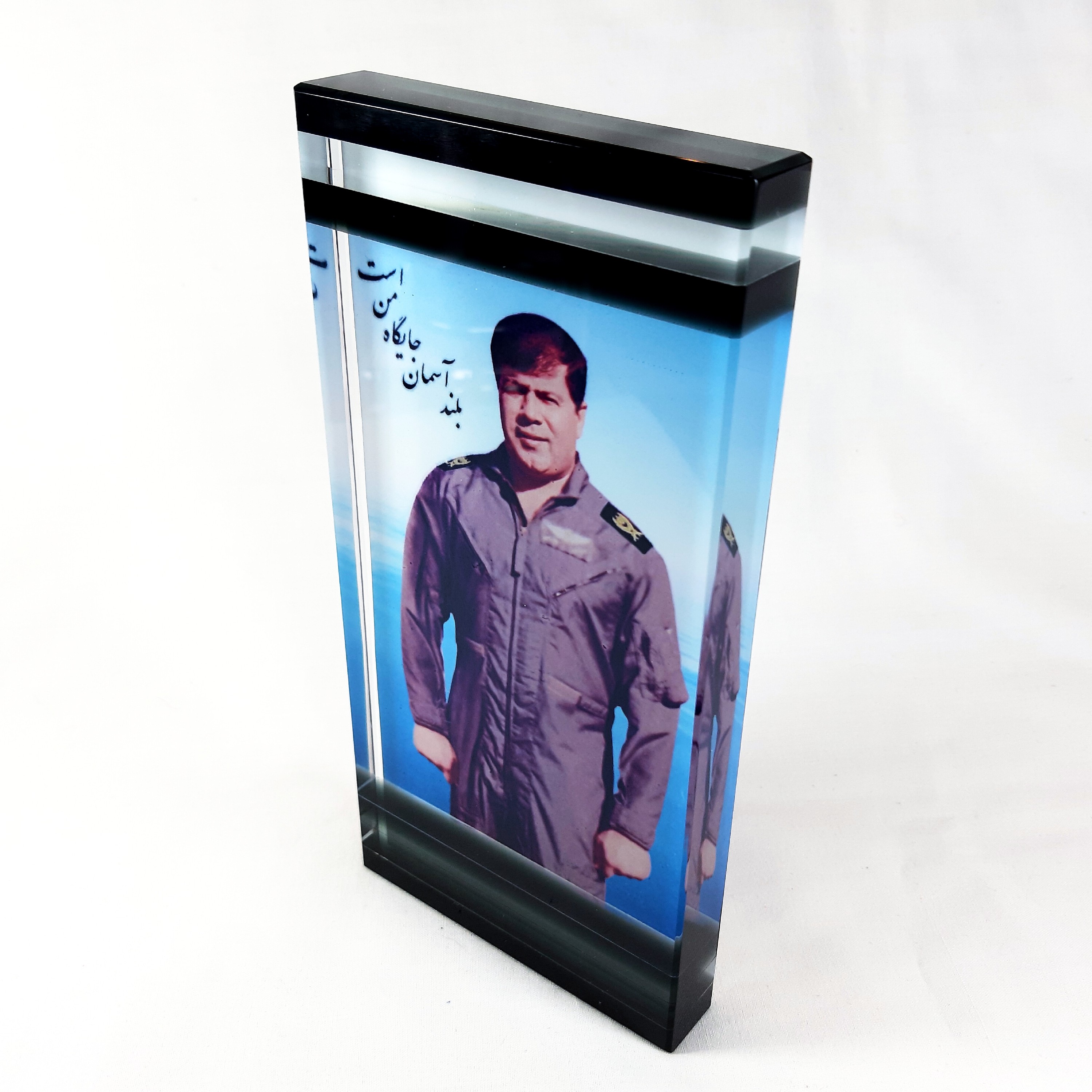 چاپ روی لوح کریستال 9 در 18