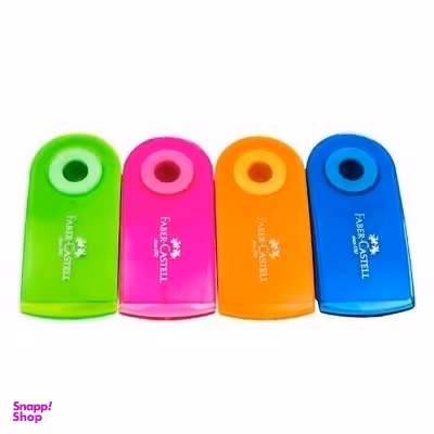 پاک کن مینی اسلیو رنگی با پاک کن فسفری 182460 فابرکاستل