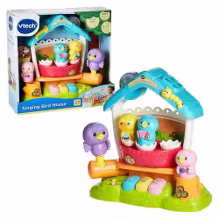 لانه پرنده موزیکال مدل Singing Bird House