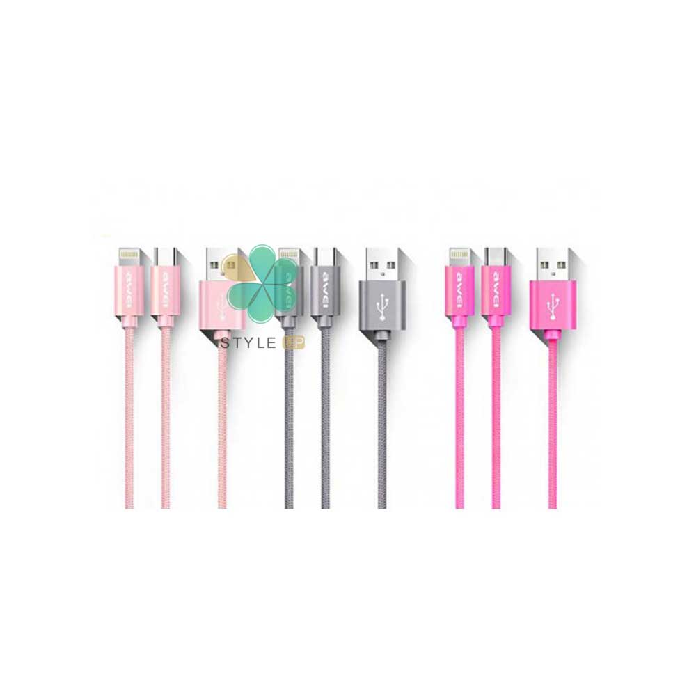 کابل شارژ Lightning و Type-C مدل Awei Cl984