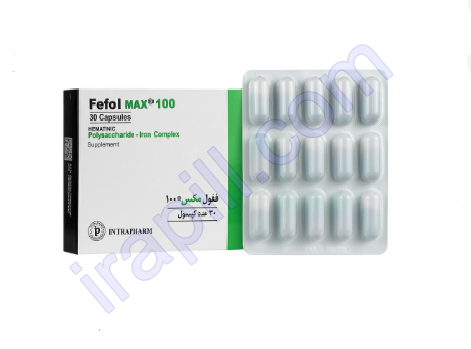 کپسول ففول مکس 100 اینترافارم 30 عدد