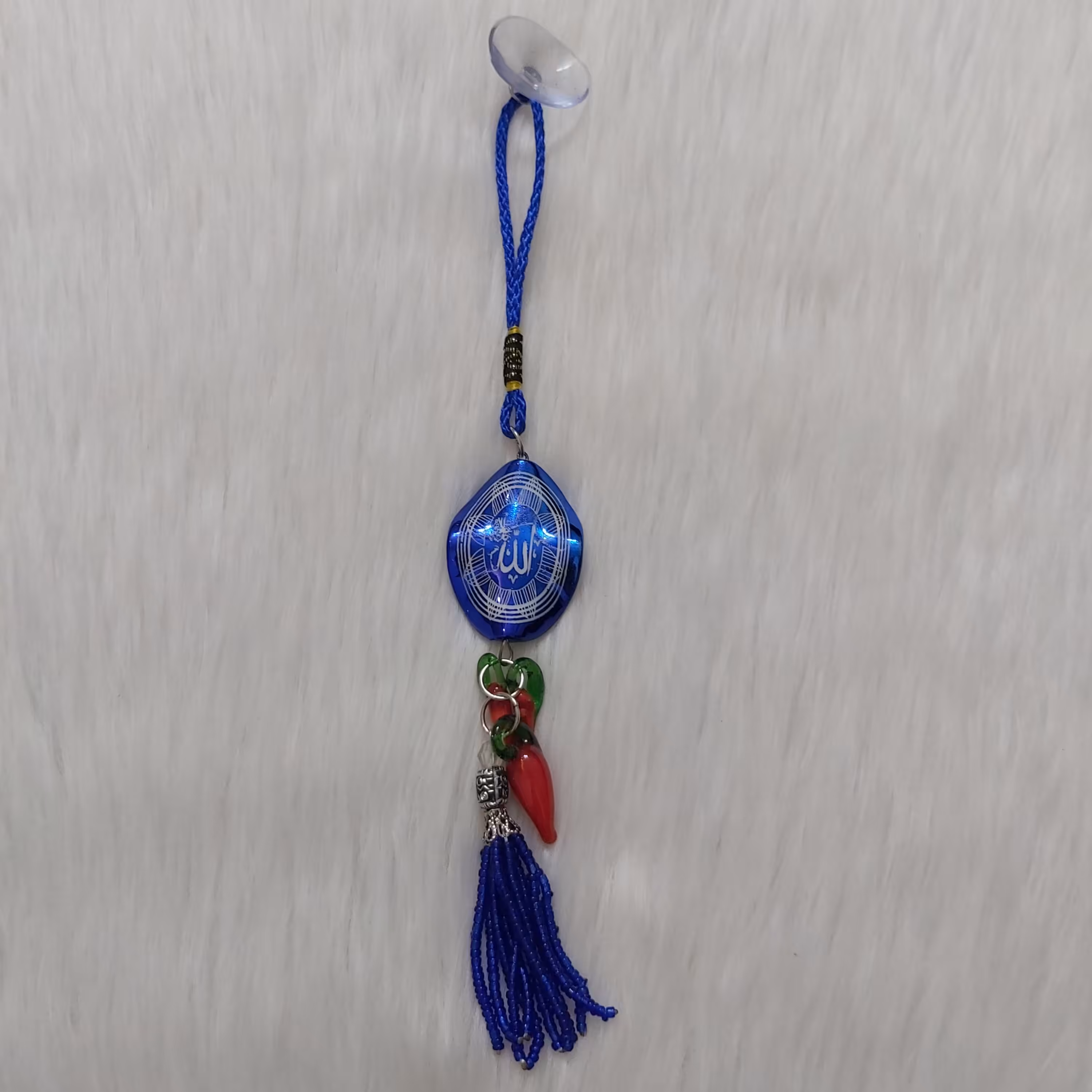 آویز خودرو مدل چشم زخم طرح الله محمد کد chala110