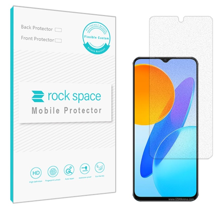 گلس مات نانو و ضد ضربه گوشی آنر X8 5G  برند راک اسپیس