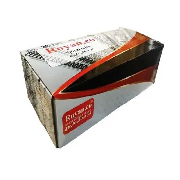 فنر مارپیچ 12 رویان سفید 150 عددی