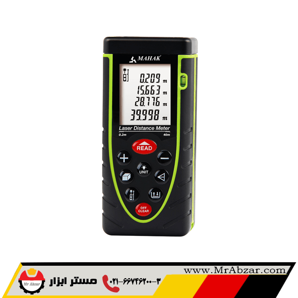متر لیزری 40 متری محک LDM 40