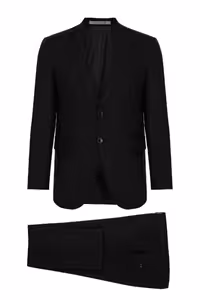 کت وشلوار مشکی مردانه لباس های سیاه و سفید به طور منظم مناسب STD İgs