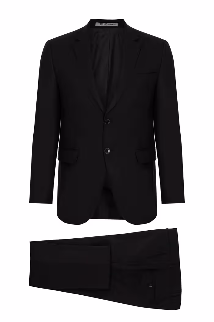 کت وشلوار مشکی مردانه لباس های سیاه و سفید به طور منظم مناسب STD İgs