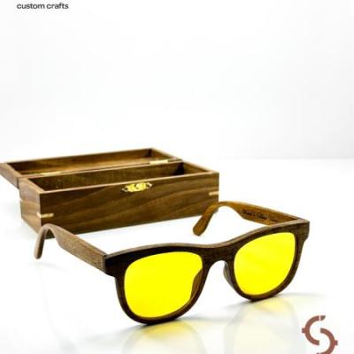 عینک چوبی ماژان برند دارین 001 - DARIN MAZHAN