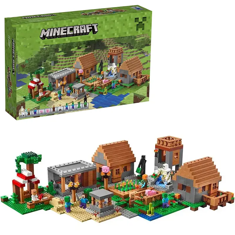 اسباب بازی لگو ماینکرافت 1658 تکه کد 7606