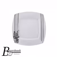 سرویس چینی غذاخوری 107پارچه تقدیس طرح شاداب 12نفره کوئین