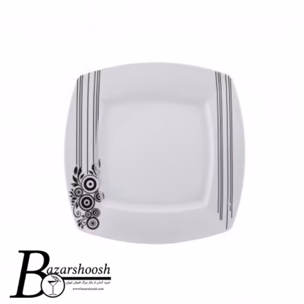 سرویس چینی غذاخوری 107پارچه تقدیس طرح شاداب 12نفره کوئین