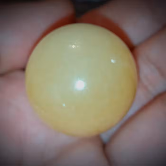 گوی بزرگ کلسیت طبیعی بدون بهسازی بدون رنگ مصنوعی با رنگ خورشیدی مخصوص انحراف ستون فقرات استخوان مفاصل