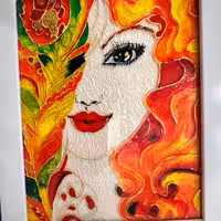 تابلوی ویترای فانتزی