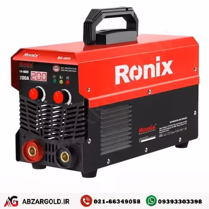 اینورتر جوشکاری پنج برد 200 آمپر مدل RH-4609 رونیکس